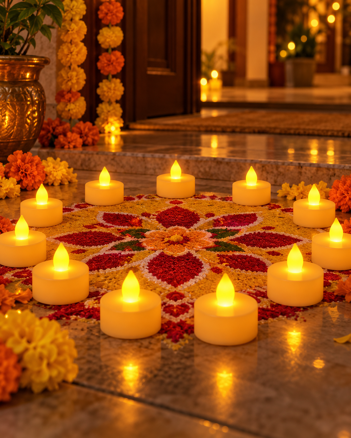 Decorative LED Diyas